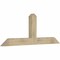 Ekena Millwork Portland Rough Sawn Timber Gable Bracket, Douglas Fir, 72"W x 27"H x 4"D x 6"F, 9/12 Pitch GBW072X27X0406POR00RDF - alternate 4